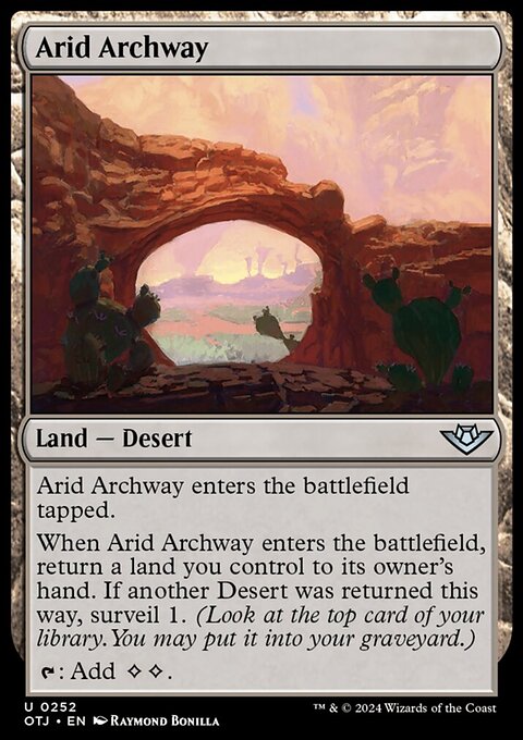 Arid Archway